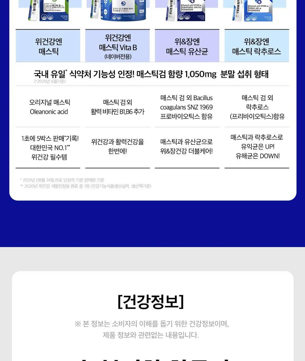 [이준혁PICK] 프롬바이오 위건강엔 매스틱/관절 연골엔 보스웰리아 30포/60정 (1개월분) 상세페이지 20